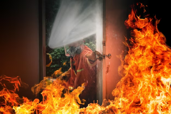Fire damage restoration